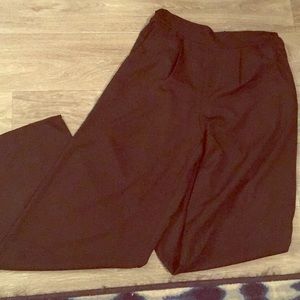 Wide Legged Black Dress Pants Size M